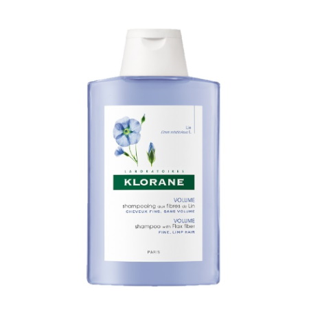 Klorane Shampoo Linum Σαμπουάν με Ίνες Λιναριού για Κράτημα και Όγκο στα Μαλλιά 200ml