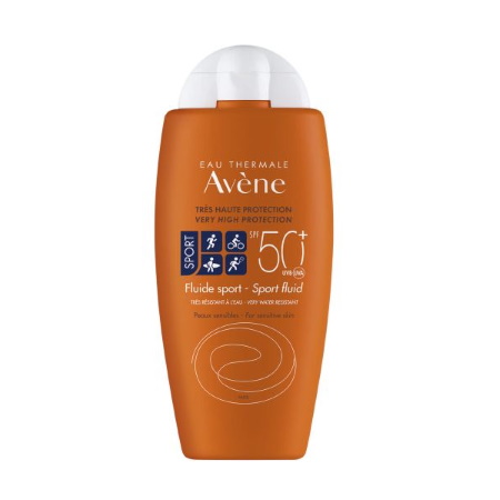 Avene Eau Thermale Fluide Sport SPF50+ Αντιηλιακή Κρέμα Προσώπου Σώματος Πολύ Υψηλής Προστασίας Ειδικά Σχεδιασμένη για Αθλητές 100ml