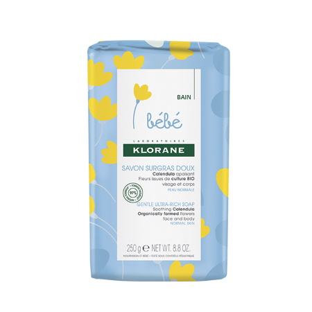 Klorane Bebe Savon Surgras Doux Ήπιο Σαπούνι για Βρέφη & Μωρά 250gr