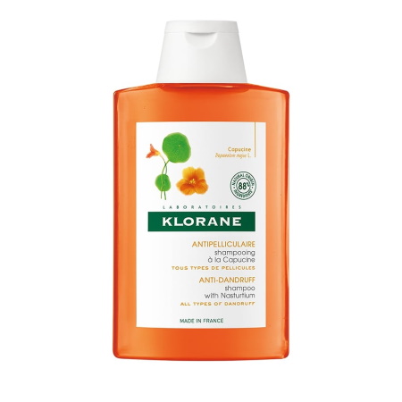 Klorane Shampoo Capucine Σαμπουάν με εκχύλισμα καπουτσίνου κατά της ξηρής πιτυρίδας 200ml