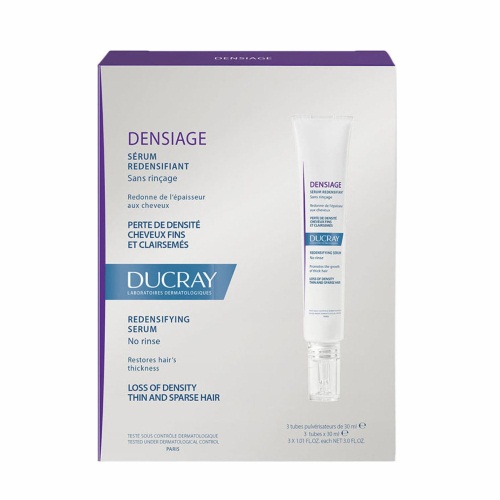 Ducray Densiage Serum Redensifant Ορός Πυκνότητας για Μαλλιά 3 x 30ml
