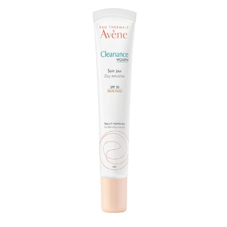 Avene Cleanance Woman Soin Jour Κρέμα Κατά των Ατελειών με Καλυπτική Δράση Απόχρωση Nude SPF30 40ml