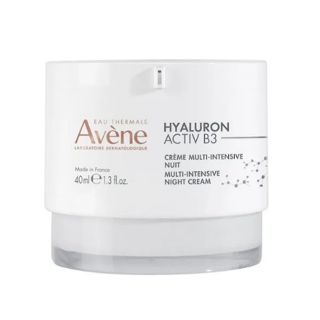 Avene Hyaluron Activ B3 Multi-Intense Night Cream με Υαλουρονικό Οξύ Για Ενυδάτωση & Αντιγήρανση 40ml