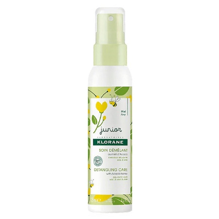 Klorane Junior Detangling Care Spray Μαλακτικό Σπρέι Μαλλιών με Μέλι Ακακίας 125ml