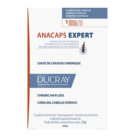 Ducray Anacaps Expert Συμπλήρωμα Διατροφής για τη Χρόνια Τριχόπτωση 30 Κάψουλες