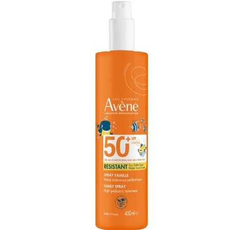 Avene Family Spay SPF50+ Αντηλιακό Γαλάκτωμα σε Σπρέυ για Όλη την Οικογένεια απο 2 ετών 400ml