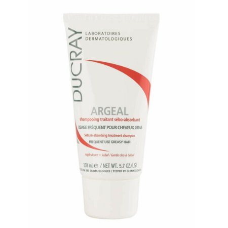 Ducray Argeal Sebum Absorbing Treatment Σαμπουάν κατά της Λιπαρότητας για Καθημερινή Χρήση 200ml