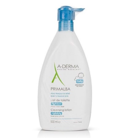 Aderma Primalba Baby Cleansing Gel 2 in1 Τζελ Καθαρισμού για το Ευαίσθητο Βρεφικό Δέρμα 500ml