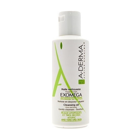 Aderma Exomega Emollient Cleansing Oil Ελαιώδες Καθαριστικό Προσώπου και Σώματος 200ml