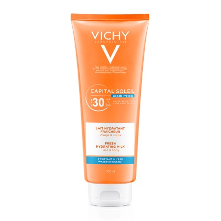 Vichy Capital Soleil Αντιηλιακό Γαλάκτωμα SPF30  Πρόσωπο & Σώμα 300ml