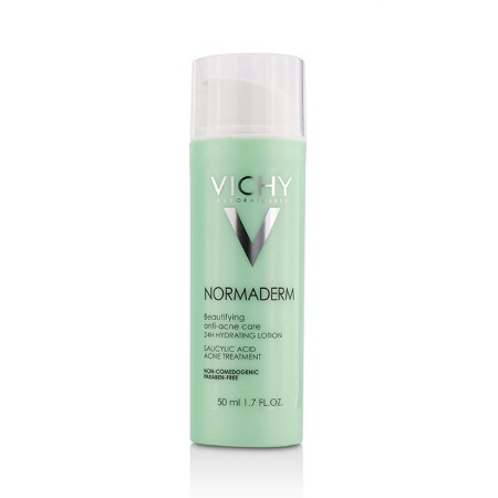 Vichy Normaderm Soin Embelliseur Anti-Imperfections Hydratation 24h Φροντίδα Ημέρας ενάντια στις Ατέλειες 24ωρης Ενυδάτωσης, για Λιπαρές Επιδερμίδες 50ml