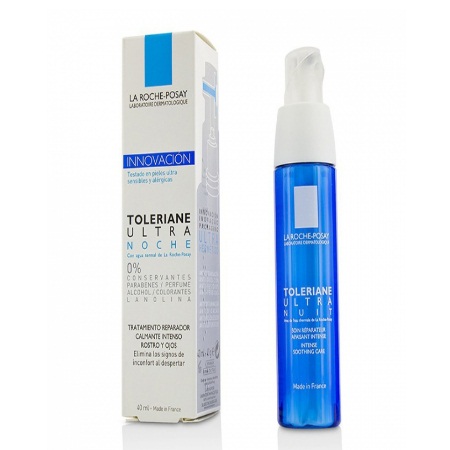 La Roche Posay Toleriane Ultra Overnight Εντατική, Επανορθωτική και Καταπραϋντική Κρέμα Νύχτας 40ml