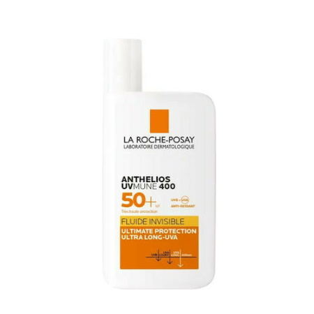 La Roche Posay Anthelios UNMune SPF50+ 400 Fluide Invisible Αντηλιακή Κρέμα Προσώπου με άρωμα 50ml