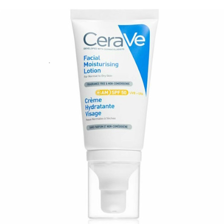 CeraVe Facial Moisturising Lotion Ενυδατική Κρέμα Προσώπου με Δείκτη Προστασίας SPF50 52ml