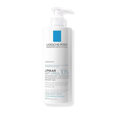 La Roche Posay Lipikar Lait Urea 10% Ενυδατικό Γαλάκτωμα Σώματος Τριπλής Δράσης Για Το Ξηρό Τραχύ Δέρμα 400ml