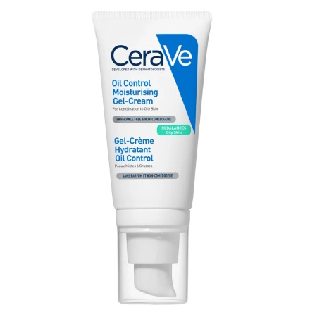 CeraVe Oil Control Moisturising Gel Cream Ενυδατική Κρέμα για Εξισορρόπηση της Λιπαρής Επιδερμίδας 52ml