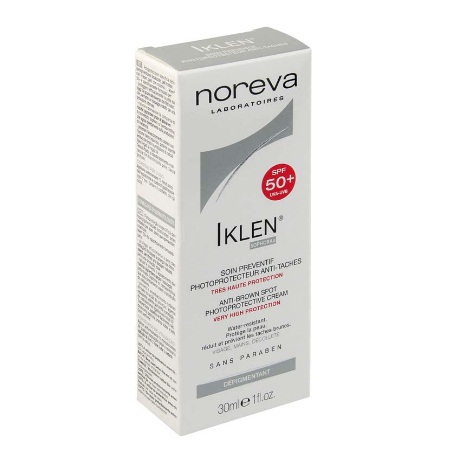 Noreva Iklen Anti-Brown Spot Photoprotective Cream Αντιηλιακή Κρέμα Ολοκληρωμένης Φροντίδας κατα των Δυσχρωμιών με Υψηλή Προστασία SPF50+ 30ml