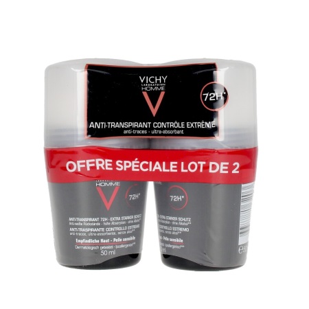 Vichy Homme Ανδρικό Αποσμητικό κατά της Εφίδρωσης-72 Ωρες Προστασία 50ml 1+1 ΔΩΡΟ