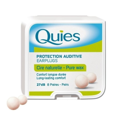 Quies Wax Earplugs Κέρινες Ωτοασπίδες 8 Ζεύγη