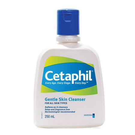 Cetaphil Gentle Daily Skin Cleanser Απαλό Καθαριστικό Δέρματος για το Ευαίσθητο Ξηρό & Μη Ανεκτικό Δέρμα 250ml