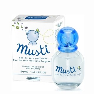 Mustela Musti Eau De Soin Delicate Fragrance Διακριτικό Άρωμα για βρέφη & παιδιά 50ml