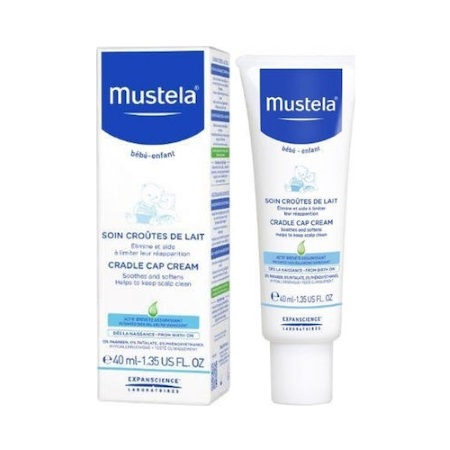 Mustela Bebe Cradle Cap Cream Κρέμα για τη Νινίδα 40ml