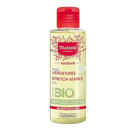 Mustela Maternite Bio Stretch Marks Λάδι Πρόληψης Ραγάδων Από Την Αρχή Της Κύησης 105ml