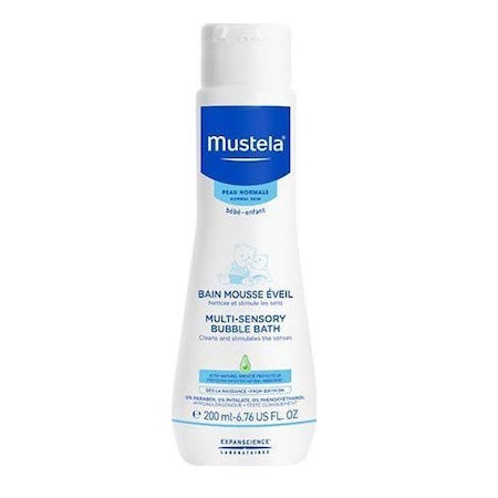 Mustela Multi-Sensory Bubble Bath-Normal Skin Τονωτικό Aφρόλουτρο για Βρέφη 200ml