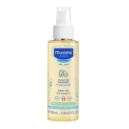 Mustela Bebe Huile de Massage Λάδι Μασάζ για το Βρεφικό Σώμα 100ml