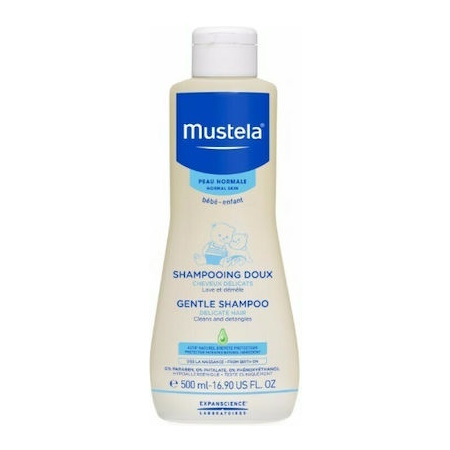 Mustela Bebe Απαλό Σαμπουάν Για Κανονικό Δέρμα 0m+ 500ml