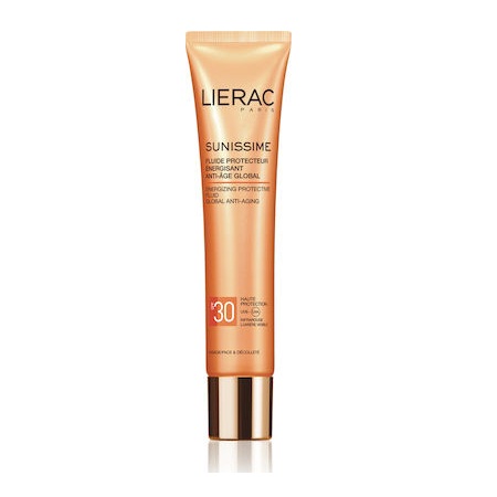 Lierac Sunissime Fluide Protecteur Anti-Age Global Αντιηλιακή Κρέμα Προσώπου Ολικής Αντιγήρανσης SPF30 40ml
