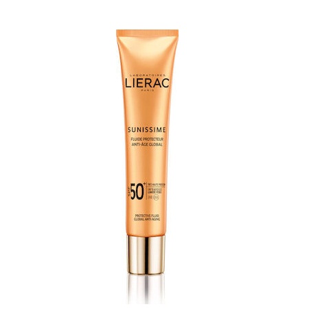 Lierac Sunissime Fluide Protecteur Anti - Age Global Αντηλιακή Αντιγηραντική Κρέμα Προσώπου  SPF50 40ml