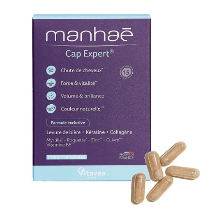 Vitavea Manhae Cap Expert Food Supplement Συμπλήρωμα Διατροφής για τα Μαλλιά 120 Κάψουλες