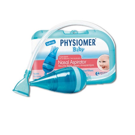 Physiomer Baby Συσκευή ρινικού αποφρακτήρα + 5 προστατευτικά φίλτρα