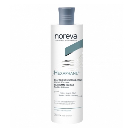 Noreva Hexaphane Oil Control Shampoo Σμηγματορυθμιστικό Σαμπουάν για Ενήλικες και Παιδιά 250ml