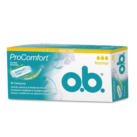 O.B. Pro Comfort Normal Ταμπόν για Μικρή έως Μέτρια Ροή 16 τεμάχια