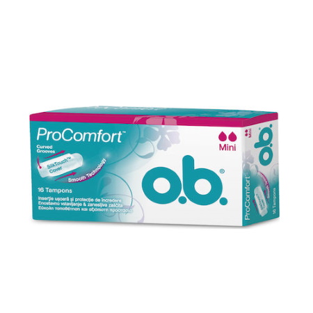 OB ProComfort Mini Ταμπόν για Ημέρες με Πολύ Μικρή Ροή 16 τεμάχια
