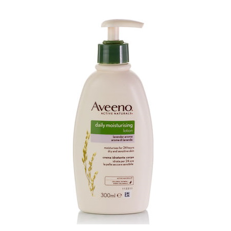 Aveeno Daily Moisturising Lotion Ενυδατικό Γαλάκτωμα για Σώματος με Άρωμα Λεβάντας 300ml