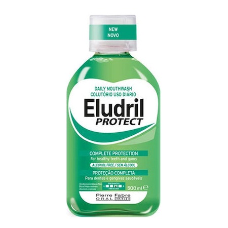 Eludril Protect Στοματικό Διάλυμα για πιο Υγιή Ούλα 500ml