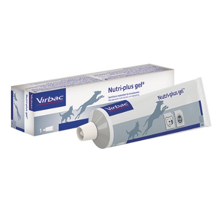 Virbac Nutri-Plus Gel Διατροφικό Συμπλήρωμα Ενέργειας Για Σκύλους & Γάτες 120gr