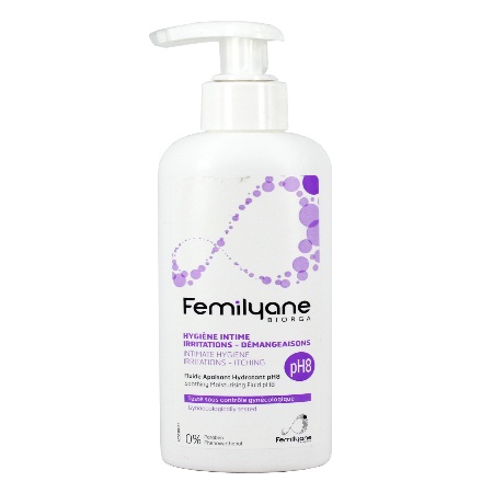 Biorga Femilyane Physio Intime Hygiene Fluide Apaisant Hydratant Υγρό Καθαριστικό της Ευαίσθητης Περιοχής pH8 200ml