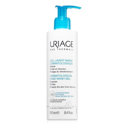 Uriage Derm Hand Wash Καθαριστικό Gel Χεριών 250ml