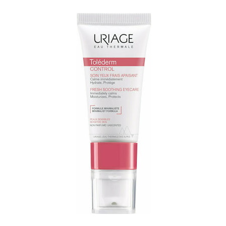 Uriage Tolederm Control Fresh Soothing Eyecare Καταπραϋντική Κρέμα για Ευαίσθητο Περίγραμμα Ματιών 15ml