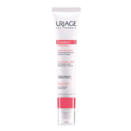 Uriage Tolederm Control Soothing Care Ενυδατική Κρέμα Προσώπου Ελαφριάς Υφής Για Ευαίσθητο, Δυσανεκτικό Δέρμα 40ml