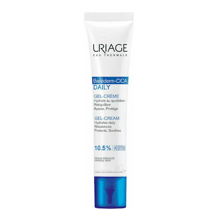 Uriage Bariederm Cica Daily Gel Cream Κρέμα Προσώπου Ενυδάτωσης και Προστασίας Ευαίσθητου Δέρματος 40ml