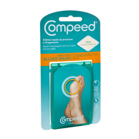 Compeed Επιθέματα μεσαία για Κότσια 5 τεμάχια