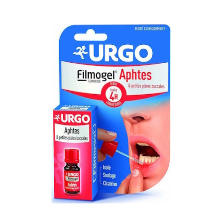 Urgo Filmogel Mouth Ulcers Τζελ που Θεραπεύει τις Άφθες & τις Μικρές Στοματικές Πληγές 6ml