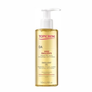 Topicrem DA Emollient Oil Για ευαίσθητη πολύ ξηρή και με τάση ατοπίας επιδερμίδα 145ml