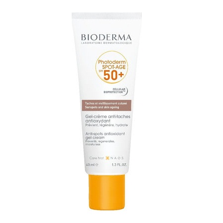 Bioderma Photoderm Spot-Age SPF50+ Gel-Cream Αντιηλιακή Κρέμα-Τζελ για Πρόσωπο με Πανάδες 40ml
