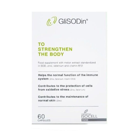 Glisodin To Strengthen The Body Συμπλήρωμα Διατροφής για Υγιές Δέρμα και Ανοσοποιητικό 60 Κάψουλες